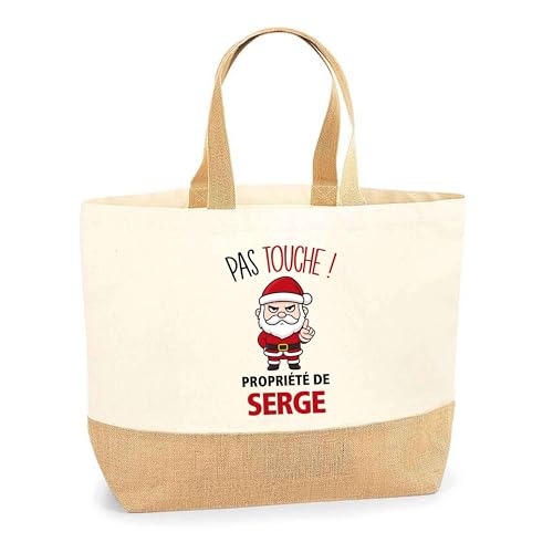 Sac de course humoristique pour vos courses de Noël et pause déjeuner