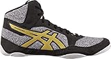 ASICS Unisex Snapdown 2 Wrestling Shoes, 10.5, White/Rich Gold