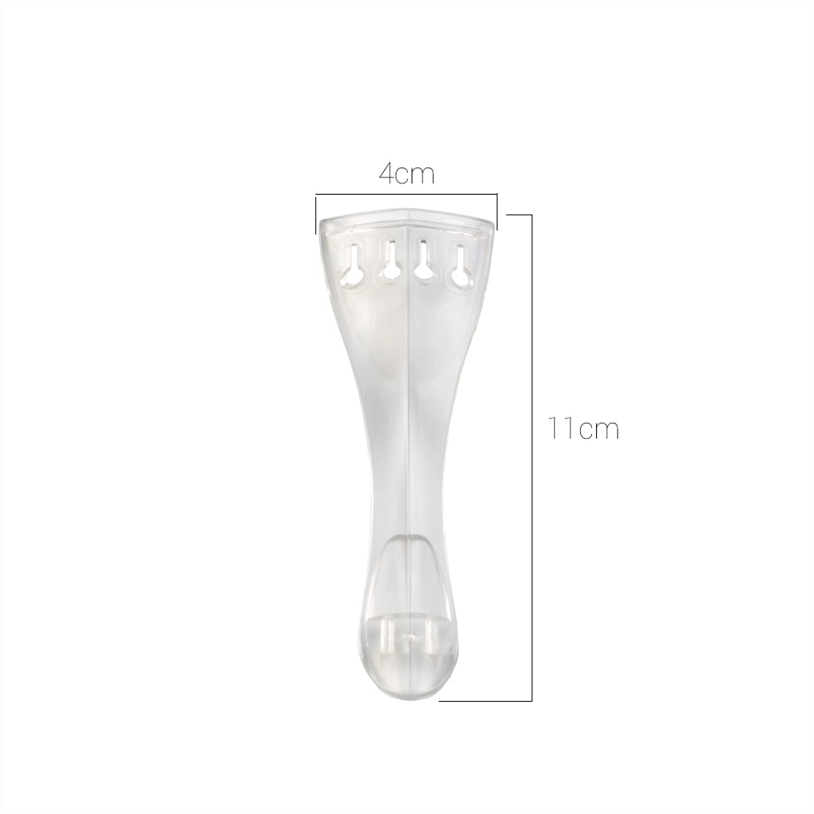 Partes violín Piezas De Violín Transparentes Accesorios Conjunto 4/4 Violin Shoulder Restaure/Chin Restaure/Tape Pieza/Cuello De Violín (Color : Violin Set)
