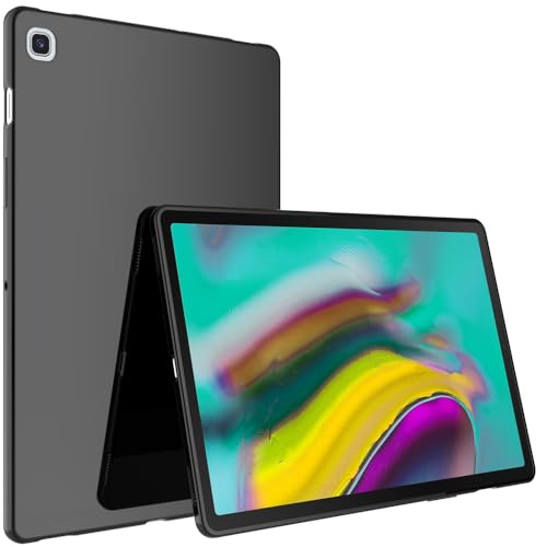 BREPRIO Case for Samsung Galaxy Tab S5e 10.5 2019 Model SM-T720/T725/T727, [Lightweight + Protective] Shockproof Soft Ultra Slim Cover, Black