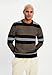 Leif Nelson Men's Stylish Sweater Longsleeve Pullover Sweatshirt Hoodie for Men Slim Fit LN-20760, Size S, Blue