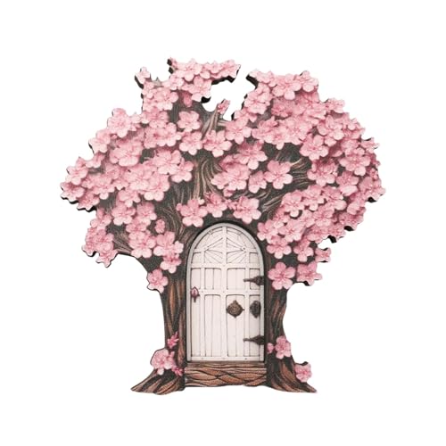 Kuxiptin Fairy Doors for Outdoor Trees, Fairy Door for the Wall, Fairy Door for the Garden, Fairy...