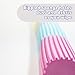 Scrub Daddy Damp Duster, Multipurpose Dusters for Cleaning - Wooden & Venetian Blind Cleaner Tool, Ridged Wet Dust Sponge for Skirting Board, Radiator, Blinds & Mirrors, Home Cleaning Products, Pink