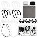 Produktbild 14 Paare Airpod Zubehör, 4 Paar EarHooks Kompatibel mit AirPods Anti-Verlust-Ohrhaken, 6 Paar Silikon Ohrpolster Kompatibel, 6 Paar AirPods Halteband, 2 Paar Kopfhörerständer, 1 Reinigungstuchk