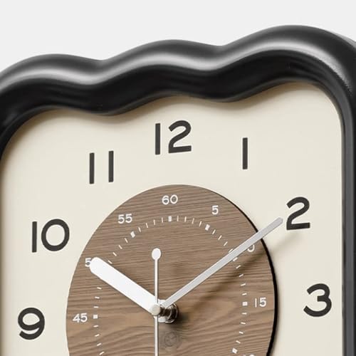 Horloge murale de bureau pour salon et chambre à coucher rétro