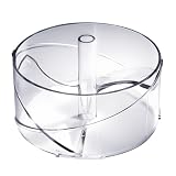 241685101 Refrigerator Ice Dispenser Drum Compatible with Frigidaire, Kenmore, Electrolux and More,Fridge Ice Dispenser Auger Drum 241685103,5304404346 Ice Bucket Baffle Auger Drum Replacement Parts