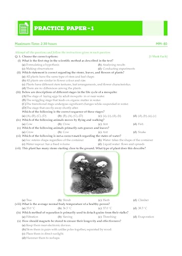 Image of Oswaal CBSE Class-6 One for All Science(Curiosity) For 2026-27 Exam | As Per NCERT & CBSE Syllabus | Chapter-Wise Question Bank, Revsion Notes theory, Diagrams & Competency based Questions