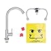 Eye Wash Station, Faucet Mounted Eyewash Station, Spray Heads Eye Wash Units, Use Emergency Eye Flush Kit with Filter for Laboratory Industry Home G1/2, Eye Wash Kit