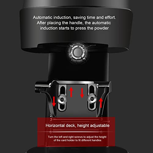 Riuulity Pressino per caffè Automatico, Pressa per Polvere di caffè Elettrica con Spina Europea Macchina per caffè… - immagine 5