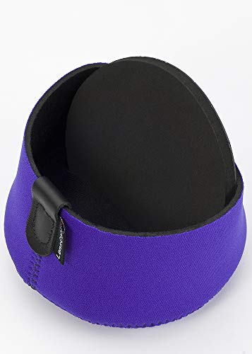 Funda protectora LensCoat LCH2XLPU para capuchón de lente, talla XX Grande, color púrpura