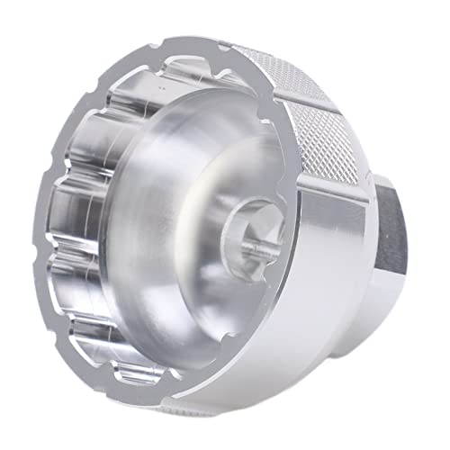 EVTSCAN Hardened Steel Bicycle Bottom Bracket Remover, for BSA30, 48mm, 1/2-inch Square Drive, Bike Crankset Extractor Removal Wrench Tool