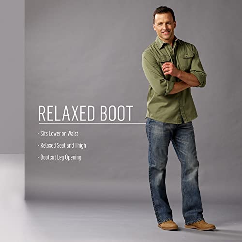 Wrangler Authentics ZM4RBRD-400-32X32 Men'S Relaxed Fit Boot Cut Jean thumb #5