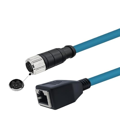 M12RJ45ւ̃IX/XMKrbgP[u4RA8RAADXRlN^R[fBOP[uP[u(8-core A-type female,30M)