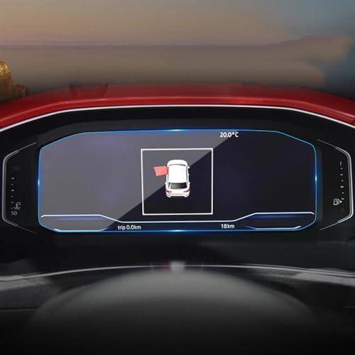 Protection d'écran de navigation T-Roc 2023 avec film protecteur en verre trempé tactile