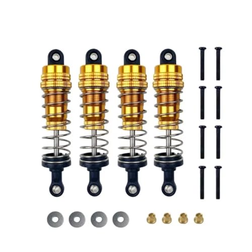 Amortisseurs RC Crawler hydrauliques en métal pour MN128 MN86 G500 - 4 pièces 1/12
