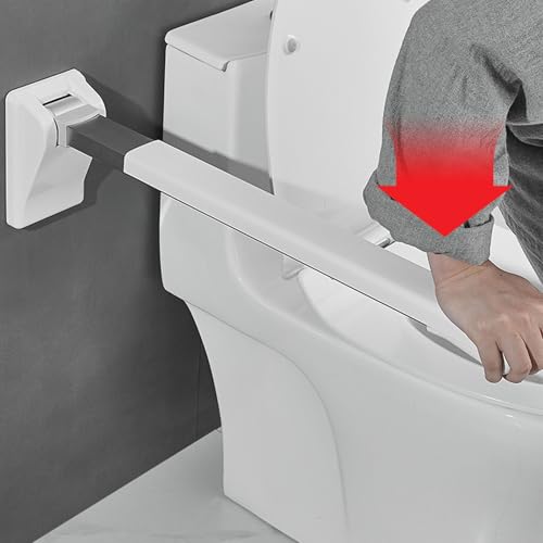 Barre d'appui rabattable inox : la sécurité robuste et durable pour votre douche - 3