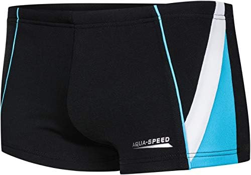 Aqua Speed boys swim trunks | Swimming trunks | 104-152 cm | Modern | Perfect Fit | UV protection | Chlorine resistant | Drawstring