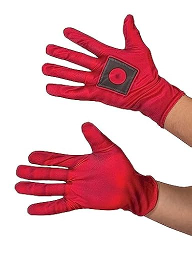 Rubies Oficial Guantes Deadpool para adulto, Accesorio, Complemento para disfraz, Licencia Oficial Marvel Deadpool 3 para Carnaval, Halloween, Despedidas y Cosplay | Ya disponible en tu tienda friki favorita! En mundofriki.es!