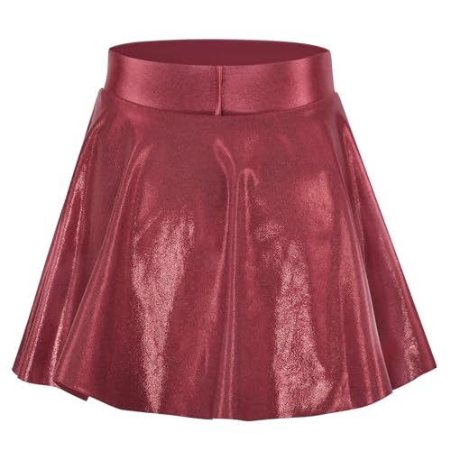 Image of Gnainach Girls Skorts High Waist Athletic Skirts with Shorts Stretchy Activewear for Teens Kids Performance Tennis