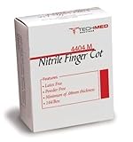 Tech-Med Nitrile Finger Cots, 144/bx (Medium)