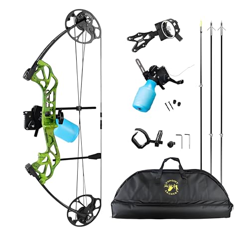 Bowfishing Compound Bow Kit with Bowfishing Reel and Bowfishing Arrow...