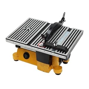 Mini Sierra de mesa multifuncional de 60W for carpintería, Jade hecho a mano, modelo de Hobby, motosierra de corte artesanal