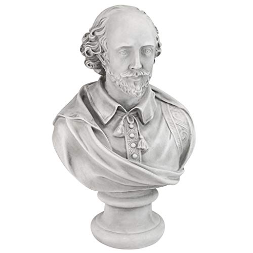 Design Toscano William Shakespeare Sculptural Bust: Large #TOP9