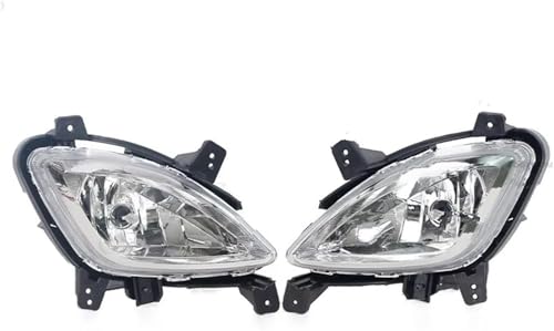 Phares pour Hyundai I10 2011-2017 avec feux de jour et antibrouillard de pare-chocs en paire
