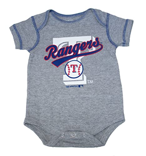 Vf Texas Rangers Team Logo Infant Creeper Bodysuit One Piece - Gray (Gray, 12 Months) #TOP8