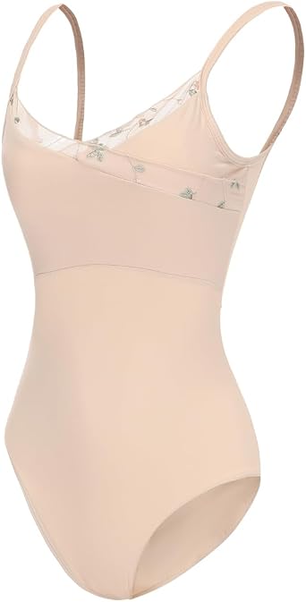 Womens Camisole Ballet Leotards for Girls Dance Bodysuit With Adjustable Straps