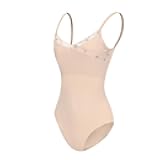Women's Camisole Ballet Leotards for Girls Dance Bodysuit With Adjustable Straps