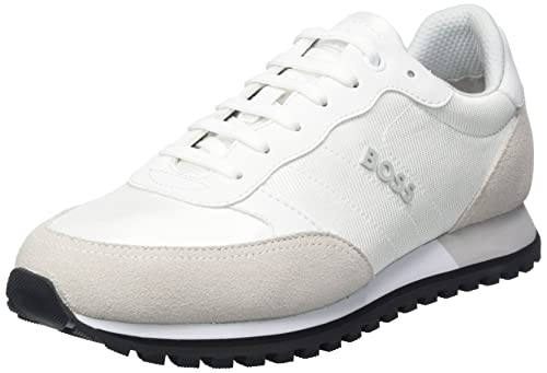 Preisvergleich Produktbild BOSS Herren Parkour-L_Runn_nymx Sneaker, White100, 42 EU