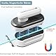 FEDOUR Stark Aquarium Magnet Reiniger mit 2 abnehmbaren Algenkratzern, Fisch Tank Magnet Alge Reinigungswerkzeug, Aquarium Magnetbürste für 8-15mm Glas und Acrylbecken