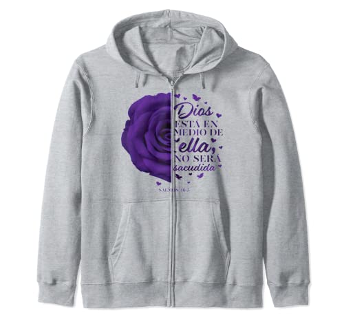 Mujeres Mamá Su Esposa Niñas Cristiano Regalos Religiosos Español Sudadera con Capucha