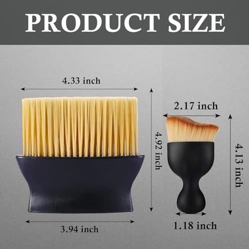 Image of AUTOFRILL 2 Pcs Car Cleaning Accessories Kit | Interior & Exterior Cleaning Brush for Dashboard, AC Vent, Laptop Keyboard | Multi-Purpose Car Care Kit for Car Interior