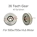 36T Nylon+Steel Planetary Gear Clutch Kit for Bafang 500W/750W Motors - 47.5x12mm Gear with 88mm Clutch Set(Gear Clutch - Right)