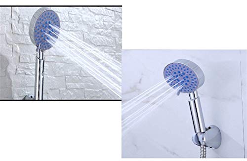 Ducha Manual con Manguera de 1.5 m y Soporte Cromada miniatura 3