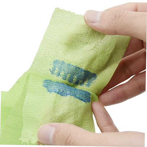 Papier de cou jetable vert épais coiffure évite les démangeaisons - 7