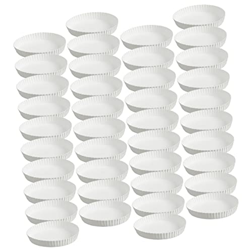 UTHCLO 150pcs Paper Cup Lids for Coffee Hot Drink Covers Sample Cup Caps Disposable Paper Drinking Lids