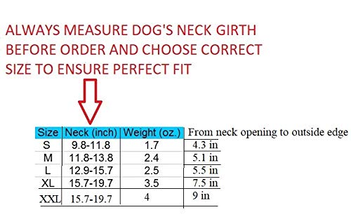 UsefulThingy Dog Recovery Collar - Soft Comfy Cone E-Collar Anti-Bite/Lick - for Cats Too, Quicker Healing After Surgery - 5 Sizes, 2 Colors