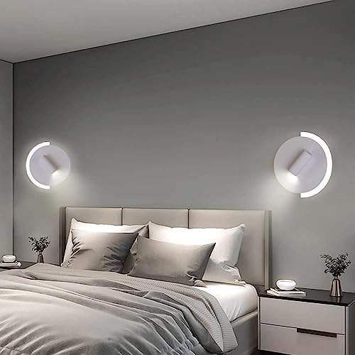 Applique murale LED blanche réglable pour optimiser l'éclairage de chevet - 4
