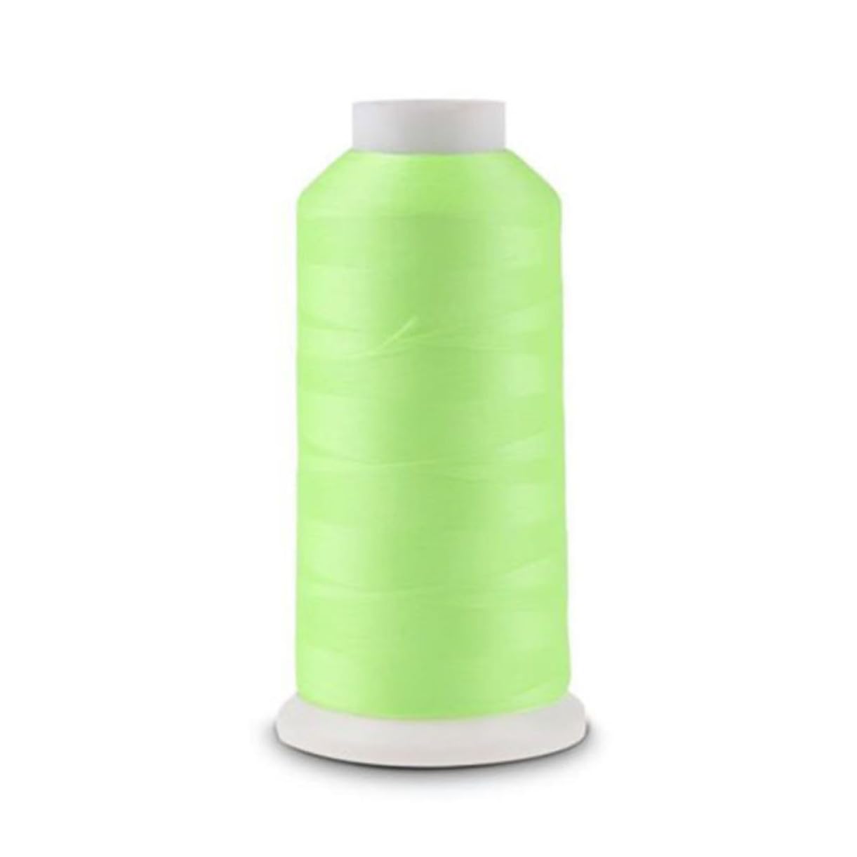 NUOBESTY 2piezas Hilo De Bordar Luminiscente Verde Yards Hilo De Coser Brilla La Oscuridad Para Manualidades Confección y Acolchado