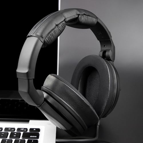 Image of SOULWIT Earpads Replacement for Sennheiser HD280 /HD280-13 /HD280-Pro /HD281 /HMD280 /HMD280 Pro /HMD280-13 /HMD281 /HMD281 Pro Headphones, Ear Pads Cushions with Noise Isolation Foam - HD280 CG Black