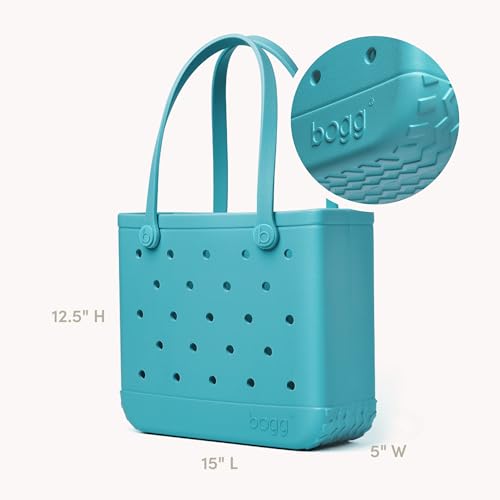 Image of BOGG BAG Medium Tote - 15 inch x 12.5 inch x 5 inch - Durable, Washable, Tip-proof - Beach, Pool, Boat, Work, Sports