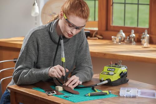 Mini outil multifonction RYOBI 18V 4 000 35 000 trmin Livré avec 35 accessoires - vue 8