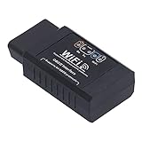 Fácil de usar: contiene un interruptor de encendido incorporado para evitar la desconexión frecuente del dispositivo del puerto OBDII. Conéctese a su teléfono iOS / tableta iOS a través de una conexión WIFI en modo ad hoc.
