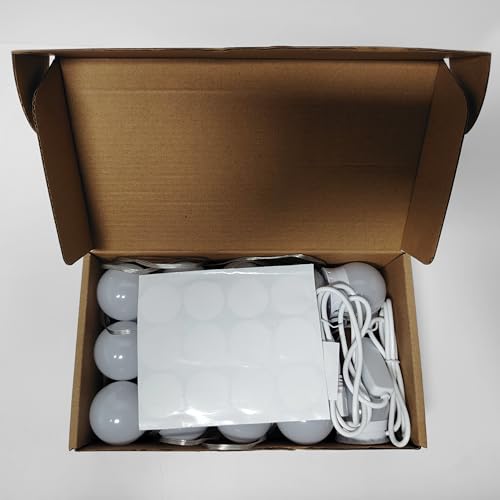 daphomeu Mirror Lights 14 Bulbs, Hollywood Mirror Light Kit, Vanity Lights Perfectly Hidden Cables, 3 Colors and 10 Intensities, USB Make up Lamp for Dressing Table, Bathroom, Bedroom - Cosy Home Interiors daphomeu Mirror Lights 14 Bulbs, Hollywood Mirror Light Kit, Vanity Lights Perfectly Hidden Cables, 3 Colors and 10 Intensities, USB Make up Lamp for Dressing Table, Bathroom, Bedroom - Image 13