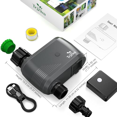 Programmateur Arrosage WiFi TRJZWA 2024 : Controlez l'irrigation à distance Programmateur Arrosage WiFi TRJZWA 2024 : Controlez l'irrigation à distance