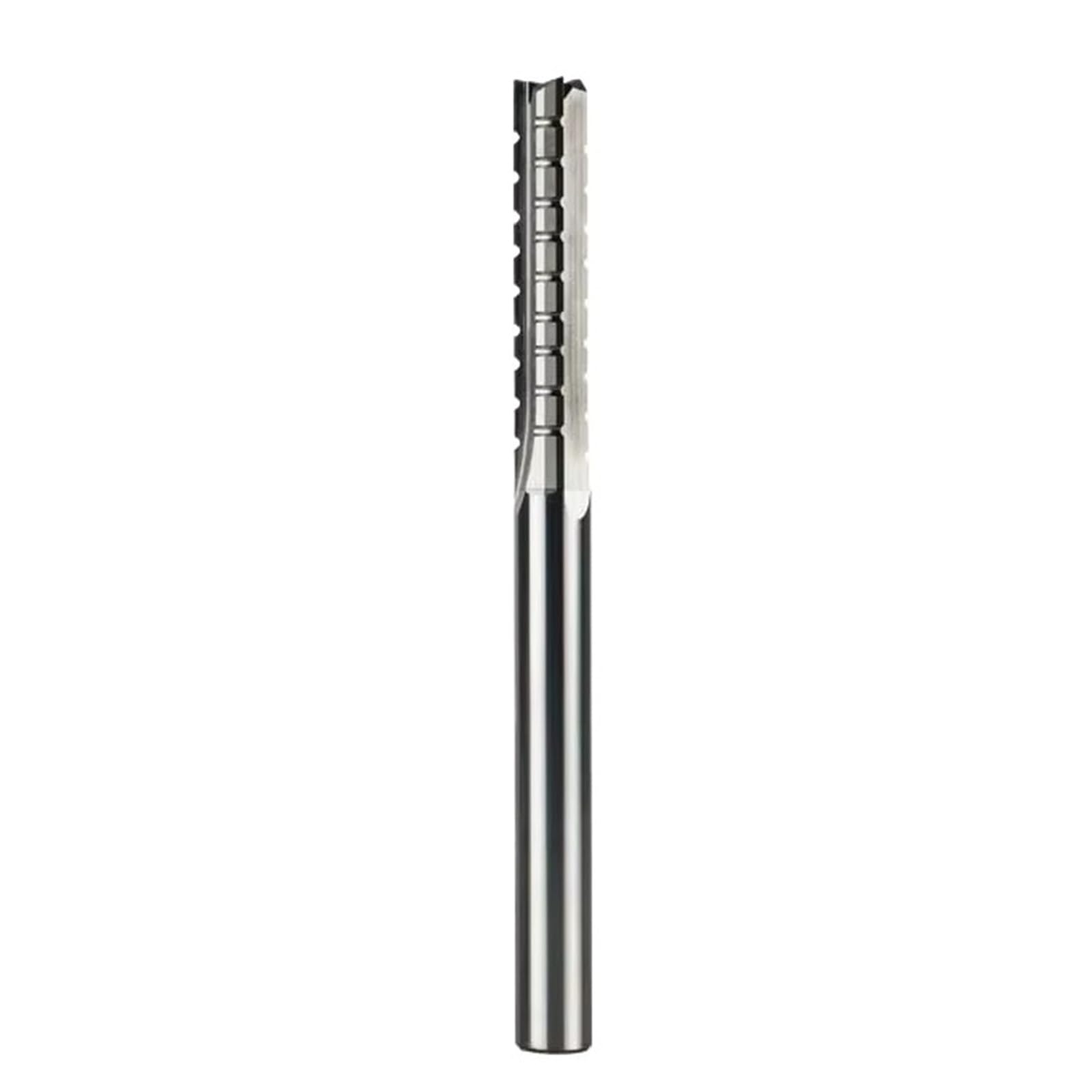 Fresa De Carburo De 3 Flautas Rectas, Rompevirutas, Tallado De Carpintería, Broca De Ranura De Recorte CNC, Madera Contrachapada, 1 Ud.(ST3FK-D10.0-L45)