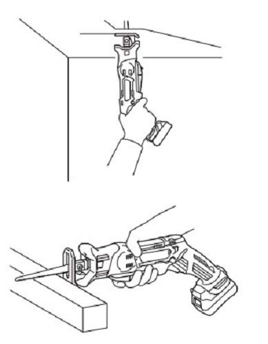 マキタ レシプロソー充電式10.8V JR104DSH 1.5Ahバッテリ・充電器・ケース付 9枚目
